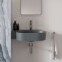 Omnires Ovo M+ umywalka 55x38 cm owalna nablatowa ash grey mat OVO555UWLAG zdj.6