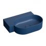 Omnires Ovo M+ umywalka 55x38 cm owalna nablatowa midnight blue mat OVO555UWLMB zdj.1