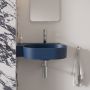 Omnires Ovo M+ umywalka 55x38 cm owalna nablatowa midnight blue mat OVO555UWLMB zdj.7