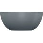 Omnires Shell M+ umywalka 35 cm okrągła nablatowa ash grey mat  SHELL350UNAG zdj.3