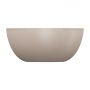 Omnires Shell M+ umywalka 35x35 cm okrągła nablatowa dune beige mat  SHELL350UNDB zdj.3