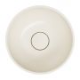 Omnires Shell M+ umywalka 35x35 cm okrągła nablatowa white sand mat SHELL350UNWS zdj.4
