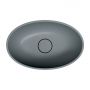 Omnires Shell M+ umywalka 50x32 cm owalna podblatowa ash grey mat SHELL500UNAG zdj.4