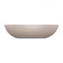 Omnires Shell M+ umywalka 50x32 cm owalna nablatowa dune beige mat SHELL500UNDB zdj.3