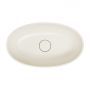 Omnires Shell M+ umywalka 60x35 cm owalna white sand mat  SHELLUNWS zdj.3