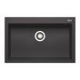 Pyramis Istros zlewozmywak granitowy 76x50 cm czarny C070219011WD zdj.3