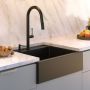 Quadron Bill 110 zlewozmywak 59,5x54 cm GraniteQ black diamond/miedź HCQB6054U8_PVDC1 zdj.5