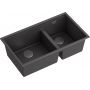 Quadron Clark 842 zlewozmywak 84x48.5 cm GraniteQ Hard Rock onyx BM3319102U-BL-BS zdj.1