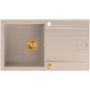 Quadron Evan 111 zlewozmywak GraniteQ 86x50 cm beż/elementy miedziane HCQE8650U2_PVDC1_P2O zdj.3