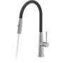 Quadron Peter zlewozmywak z baterią czarny/stal HCQP5052CZK_3922505BSBL zdj.6
