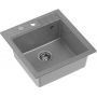 Quadron Peter zlewozmywak z baterią szary/stal HCQP5052SZK_3922505BSGR zdj.5