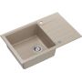Quadron Peter 111 zlewozmywak 78x50 cm GraniteQ pearl beige HCQP7850BEZP zdj.1