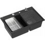 Quadron Marc 120 zlewozmywak GraniteQ 76x50 cm czarny HQC7650U7_BS zdj.5