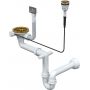 Quadron Marc 110 FM zlewozmywak 75x49 cm GraniteQ snow white/elementy złote HQM7650U1_FM_PVDG1 zdj.8