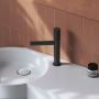 Ravak Revers bateria umywalkowa stojąca RV 012.20BLM Grid czarny mat X070680 zdj.6