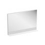 Ravak Formy lustro 100x71 cm z półką biały połysk X000000983 zdj.1