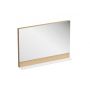 Ravak Formy lustro 80x72 cm z półką dąb X000001046 zdj.1