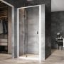 Ravak Nexty drzwi prysznicowe 100 cm białe/chrom/szkło przezroczyste 03OA0100Z1 zdj.1