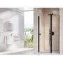 Ravak Chrome CSD2-120 drzwi prysznicowe 120 cm wnękowe czarny/szkło przezroczyste 0QVGC300Z1 zdj.1