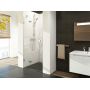Ravak Brillant BSD2-80 L drzwi prysznicowe 80 cm wnękowe lewe chrom/szkło przezroczyste 0UL4AA00Z1 zdj.1