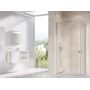 Ravak Chrome CRV1-80 drzwi prysznicowe 80 cm częściowe 1/2 satyna/szkło przezroczyste 1QV40U01Z1 zdj.13