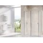 Ravak Chrome CRV2-120 drzwi prysznicowe 120 cm częściowe 1/2 polerowane aluminium/szkło przezroczyste 1QVG0C00Z1 zdj.6