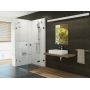 Ravak Brillant BSRV4-90 kabina prysznicowa 90x90 cm kwadratowa chrom/szkło przezroczyste 1UV77A00Z1 zdj.1