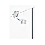 Ravak SmartLine SMSKK4-80 kabina prysznicowa 80x80 cm półokrągła czteroczęściowa chrom/szkło przezroczyste 3S244A00Y1 zdj.6