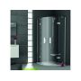 Ravak SmartLine SMSKK4-90 kabina prysznicowa 90x90 cm półokrągła czteroczęściowa chrom/szkło przezroczyste 3S277A00Y1 zdj.8
