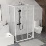 Ravak Supernova ścianka prysznicowa 90 cm biały połysk/szkło przezroczyste 940701R2Z1 zdj.8