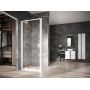 Ravak Nexty ścianka prysznicowa 90 cm biały mat/szkło przezroczyste 94O70E00Z1 zdj.4
