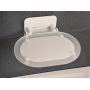 Ravak Chrome siedzisko prysznicowe białe clear B8F0000028 zdj.6