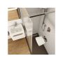 Ravak Ovo B II siedzisko prysznicowe nierdzewne clear B8F0000051 zdj.5