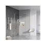 Ravak Walk-In Wall SET ścianka prysznicowa walk-in 70 cm polerowane aluminium/szkło przezroczyste GW9W10C0SZ1 zdj.5