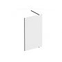 Ravak Walk-In Wall SET ścianka prysznicowa walk-in 90 cm czarny mat/szkło przezroczyste GW9W7030SZ1 zdj.1