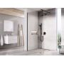 Ravak Walk-In Wall SET ścianka prysznicowa walk-in 90 cm czarny mat/szkło przezroczyste GW9W7030SZ1 zdj.4