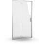 Ravak Blix Slim BLSDP2-120 drzwi prysznicowe 120 cm aluminium połysk/szkło przezroczyste X0PMG0C00Z1 zdj.1