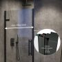 Ravak Cool! drzwi prysznicowe 80 cm czarny mat/szkło przezroczyste X0VV40300Z1 zdj.9