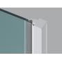 Ravak Cool! drzwi prysznicowe 80 cm uchylne biały mat/szkło przezroczyste X0VV40E00Z1 zdj.6