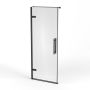 Ravak Cool! drzwi prysznicowe 90 cm czarny mat/szkło przezroczyste X0VV70300Z1 zdj.1
