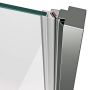 Ravak Cool! COSD1-100 drzwi prysznicowe 100 cm wnękowe chrom/szkło przezroczyste X0VVACA00Z1 zdj.9
