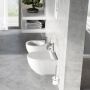 Ravak Uni Chrome RimOff miska WC wisząca bez kołnierza biała X01535 zdj.6