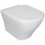 Ravak Classic RimOff miska WC wisząca bez kołnierza biała X01671 zdj.4