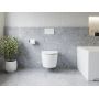 Ravak Flow miska WC z deską wolnoopadającą wisząca bez kołnierza biały połysk X01985 zdj.9
