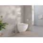 Ravak Chrome miska WC z deską wolnoopadającą wisząca bez kołnierza ze spłukiwaniem wirowym biały połysk X03121 zdj.5