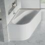 Ravak Chrome wanna narożna 160x105 cm prawa biała CA61000000 zdj.8