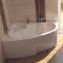 Ravak Asymmetric wanna narożna 160x105 cm lewa biała C461000000 zdj.6
