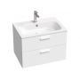 Ravak Chrome umywalka 70x49 cm prostokątna meblowa biała XJG01170001 zdj.7