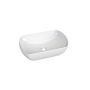 Ravak Uni umywalka 50x31 cm owalna nablatowa biała XJX01150004 zdj.3