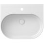 Ravak Ceramic O Slim umywalka 55x45 cm nablatowa przyścienna biały XJX01155004 zdj.4